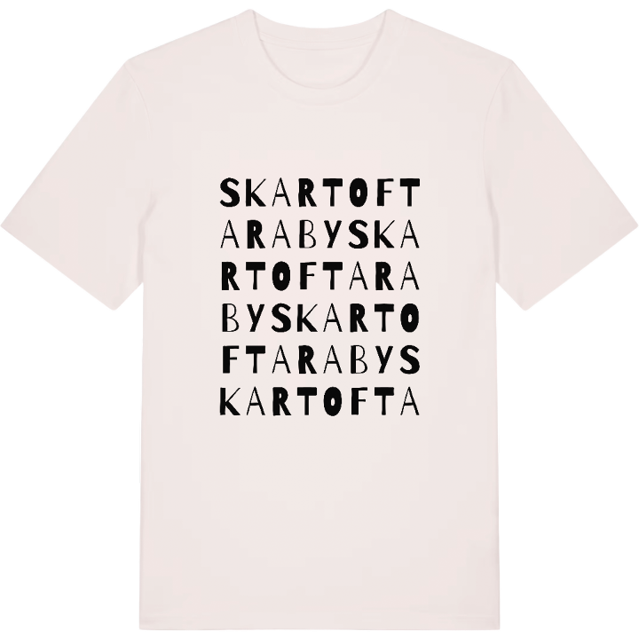 Skartofta Raby ordlek t-shirt – t-shirt från PinShirt
