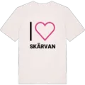 Jag älskar Skärvan t-shirt stort tryck