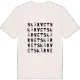 Skärvet ordlek t-shirt