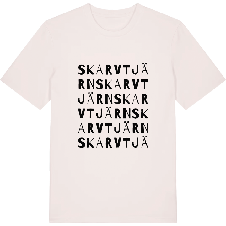 Skarvtjärn ordlek t-shirt – t-shirt från PinShirt