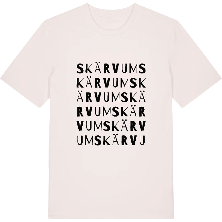 Skärvum ordlek t-shirt – t-shirt från PinShirt
