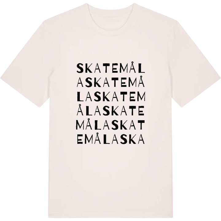 Skatemåla ordlek t-shirt – t-shirt från PinShirt