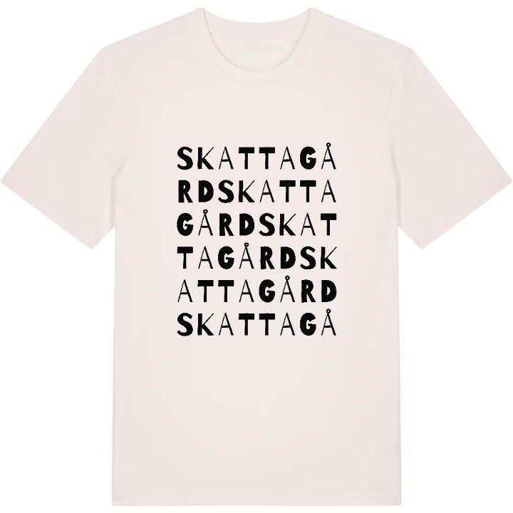 Skattagård ordlek t-shirt – t-shirt från PinShirt