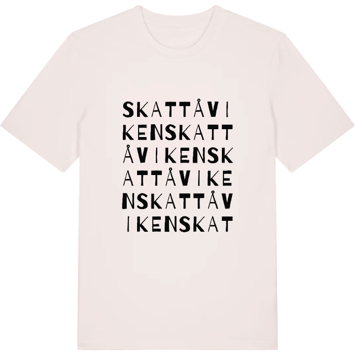 Skattåviken ordlek t-shirt – t-shirt från PinShirt