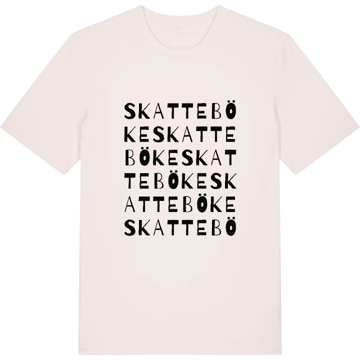 Skatteböke ordlek t-shirt – t-shirt från PinShirt