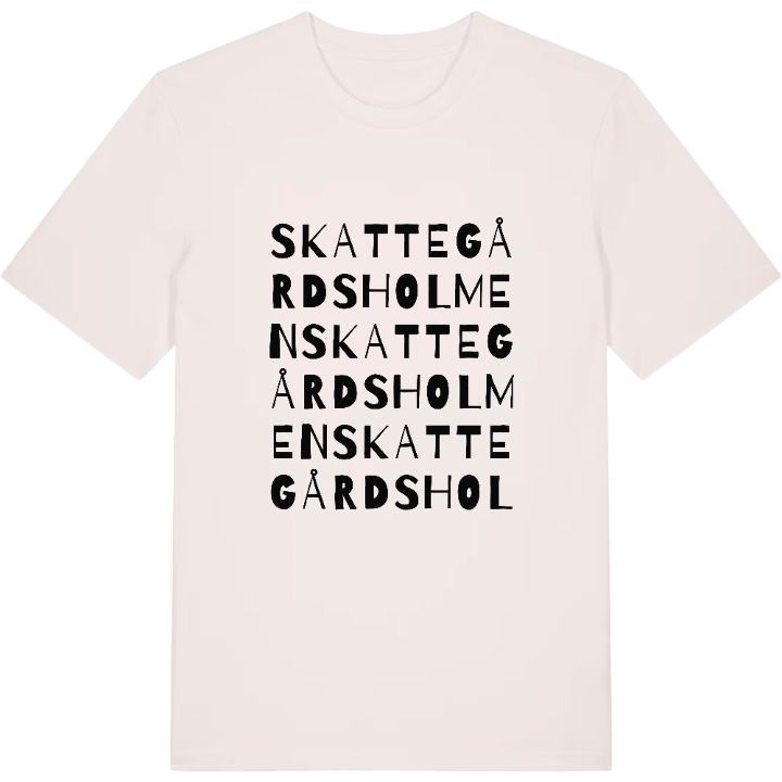 Skattegårdsholmen ordlek t-shirt – t-shirt från PinShirt