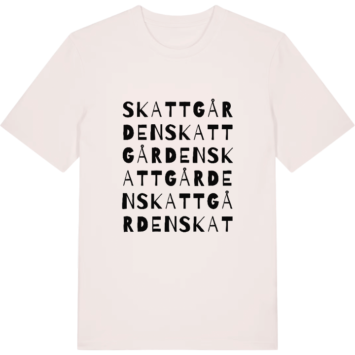 Skattgården ordlek t-shirt – t-shirt från PinShirt
