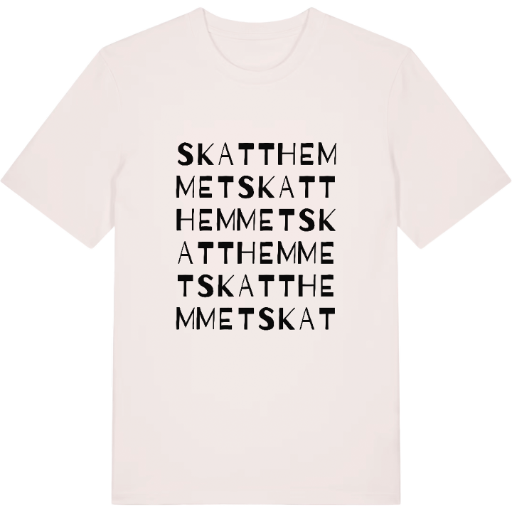 Skatthemmet ordlek t-shirt – t-shirt från PinShirt