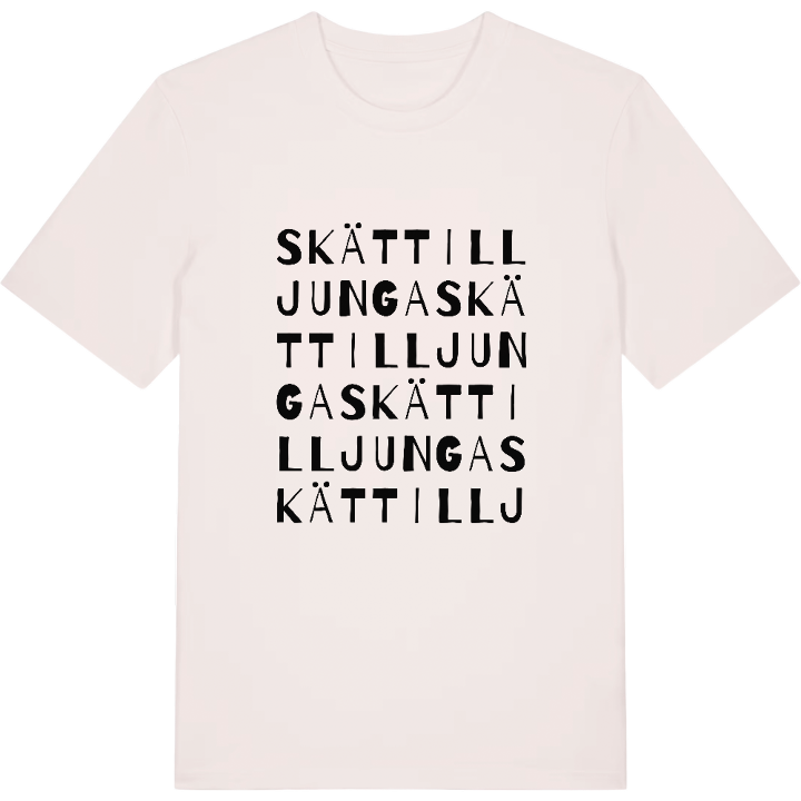 Skättilljunga ordlek t-shirt – t-shirt från PinShirt