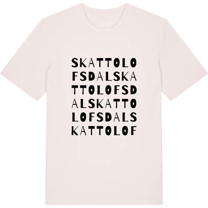 Skattolofsdal ordlek t-shirt – t-shirt från PinShirt