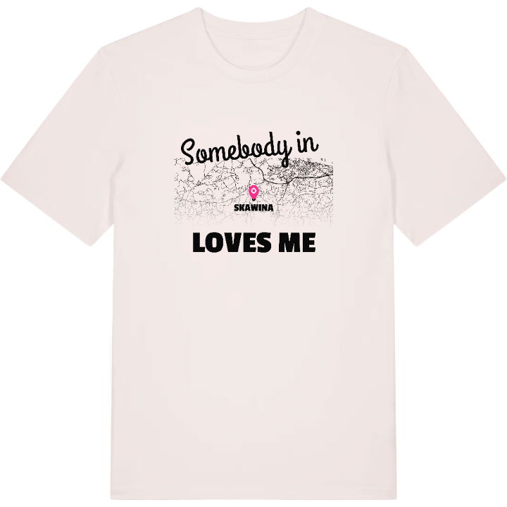 Någon i Skawina älskar mig t-shirt – t-shirt från PinShirt