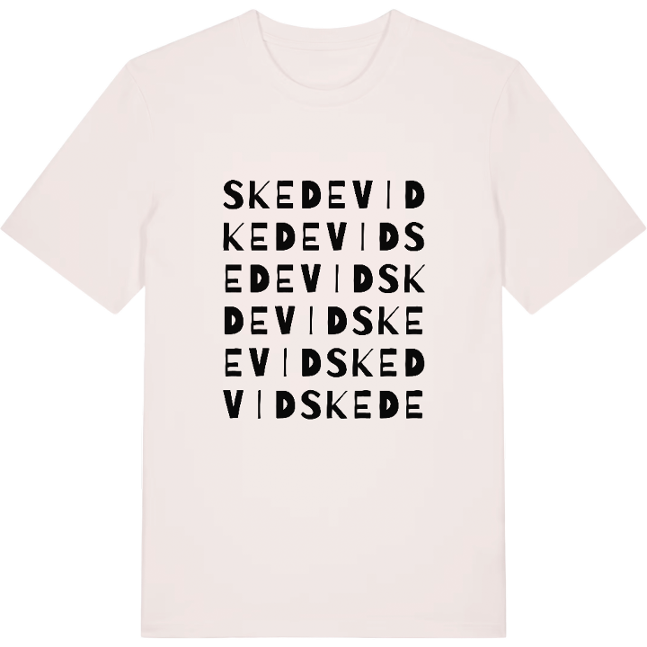 Skedevid ordlek t-shirt – t-shirt från PinShirt