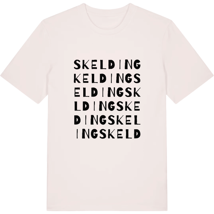 Skelding ordlek t-shirt – t-shirt från PinShirt