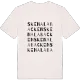 Skenalabacken ordlek t-shirt