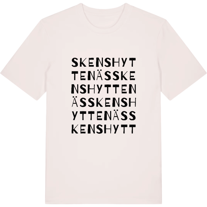 Skenshyttenäs ordlek t-shirt – t-shirt från PinShirt