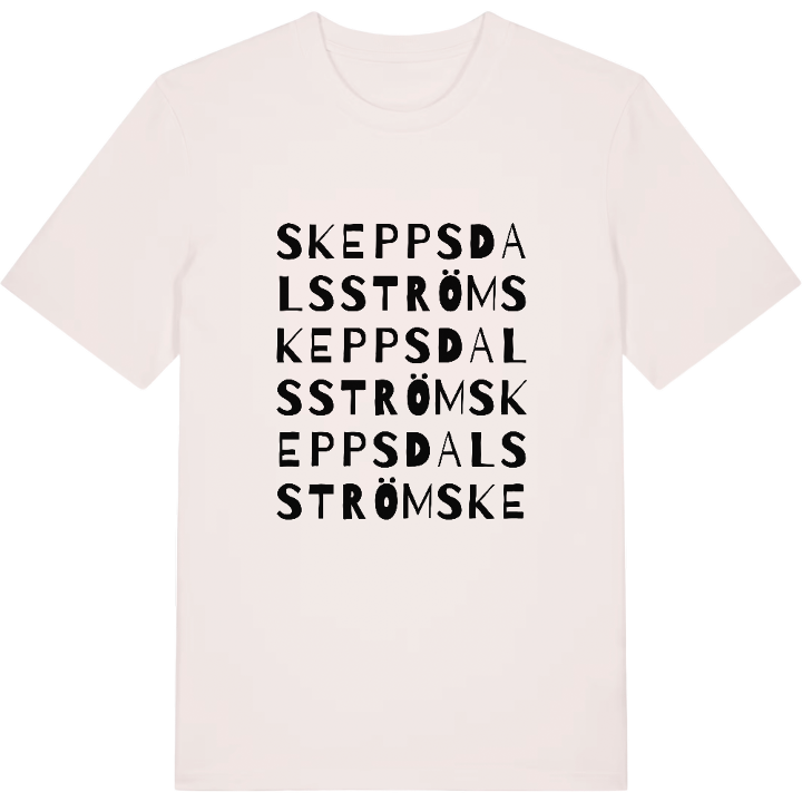 Skeppsdalsström ordlek t-shirt – t-shirt från PinShirt