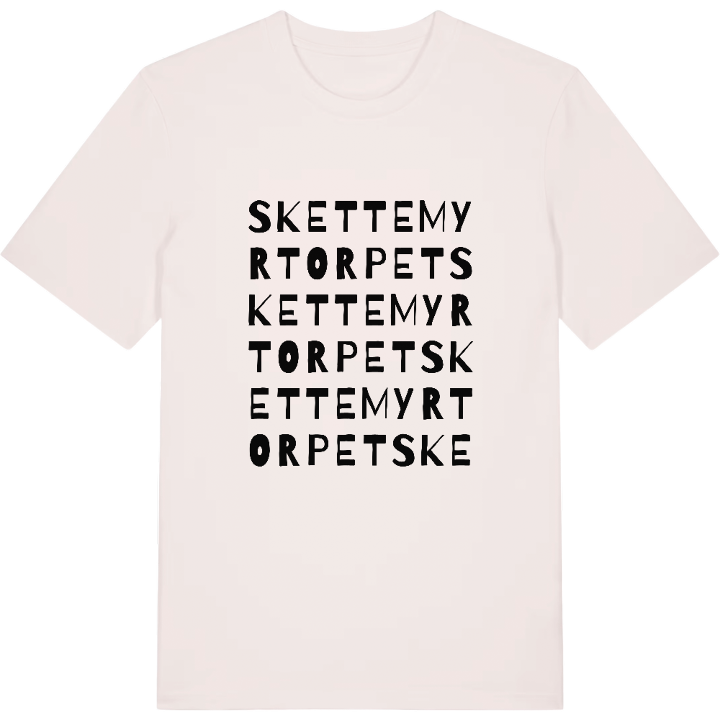Skettemyrtorpet ordlek t-shirt – t-shirt från PinShirt