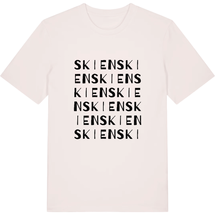 Skien ordlek t-shirt – t-shirt från PinShirt