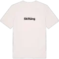 Skiftäng fetstil t-shirt