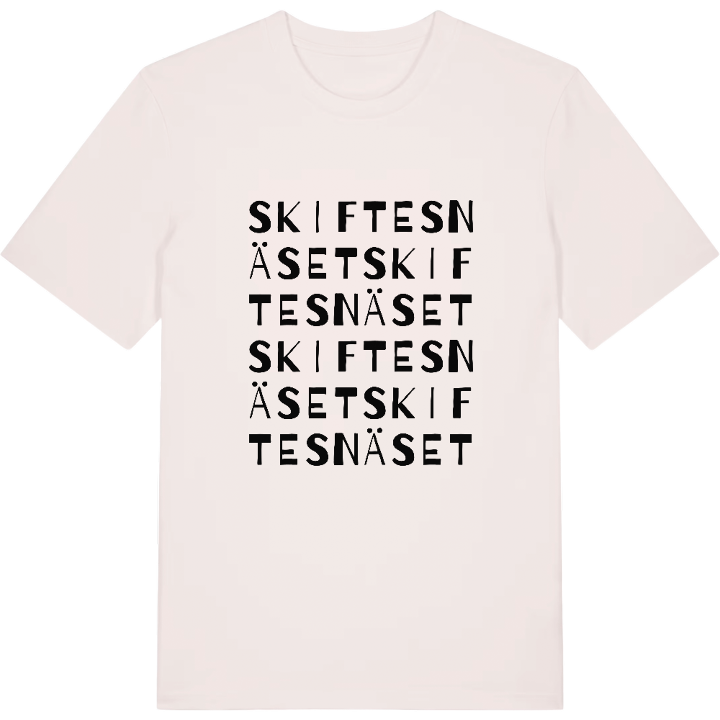 Skiftesnäset ordlek t-shirt – t-shirt från PinShirt