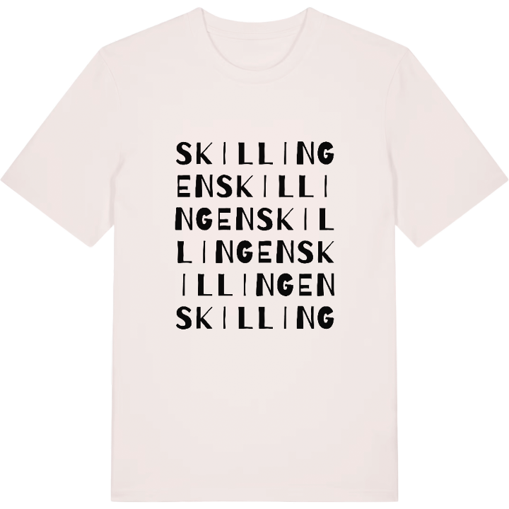 Skillingen ordlek t-shirt – t-shirt från PinShirt