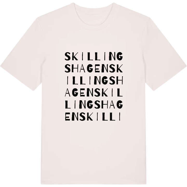 Skillingshagen ordlek t-shirt – t-shirt från PinShirt