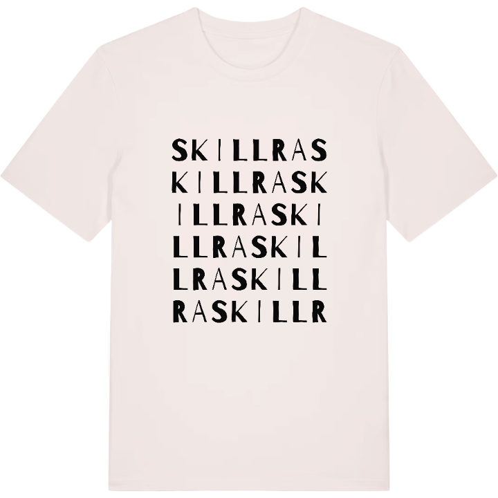 Skillra ordlek t-shirt – t-shirt från PinShirt