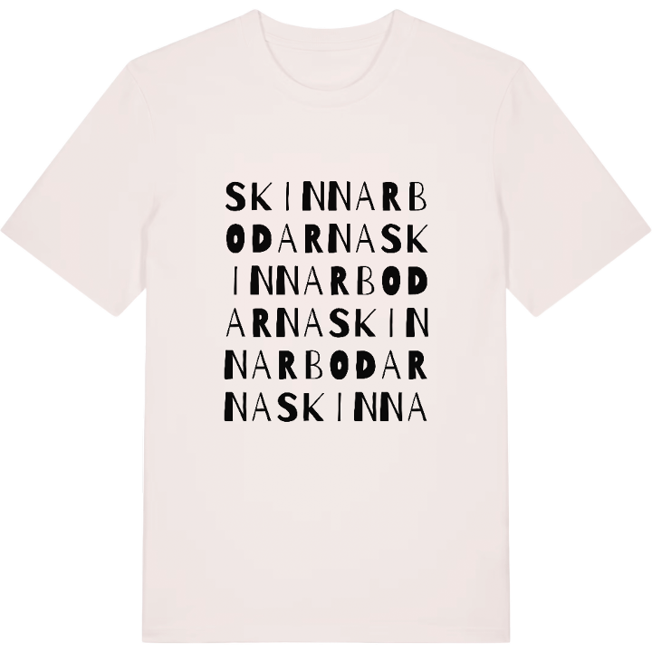 Skinnarbodarna ordlek t-shirt – t-shirt från PinShirt