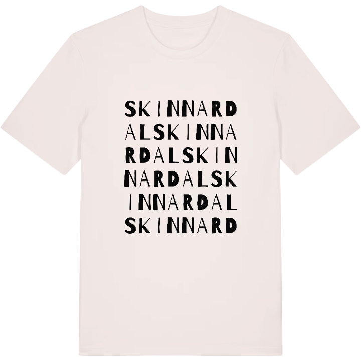 Skinnardal ordlek t-shirt – t-shirt från PinShirt