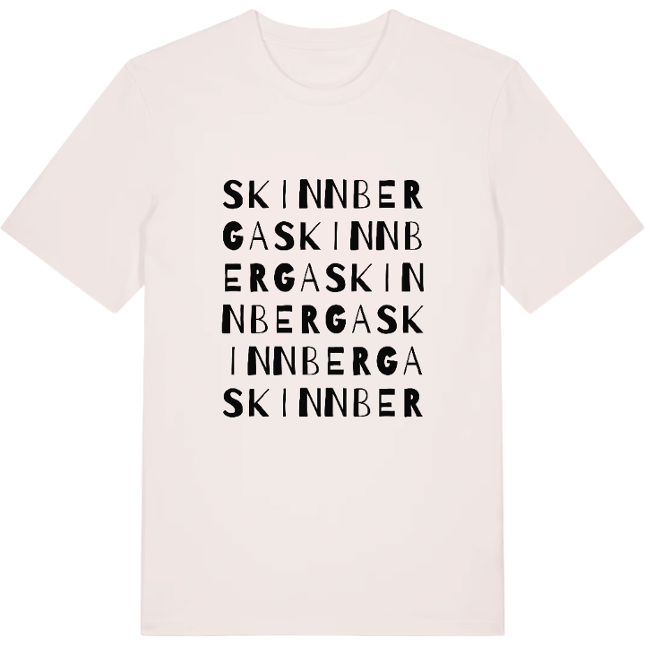 Skinnberga ordlek t-shirt – t-shirt från PinShirt