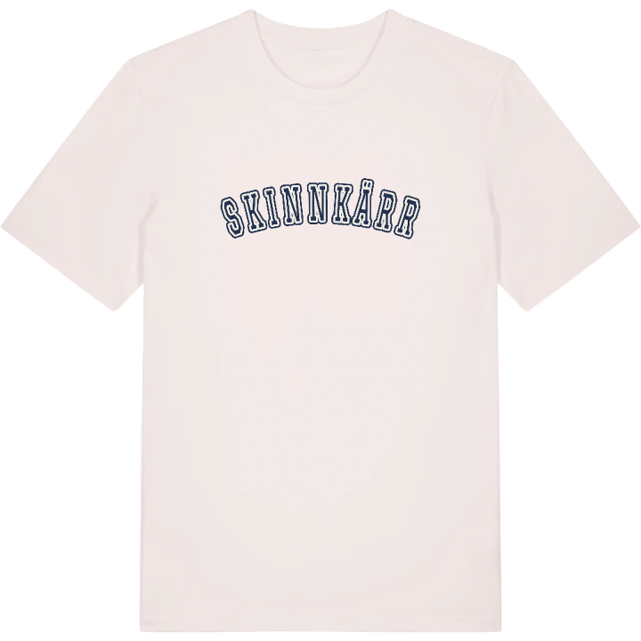 Skinnkärr college t-shirt – t-shirt från PinShirt