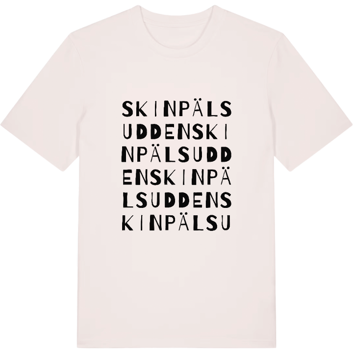Skinpälsudden ordlek t-shirt – t-shirt från PinShirt
