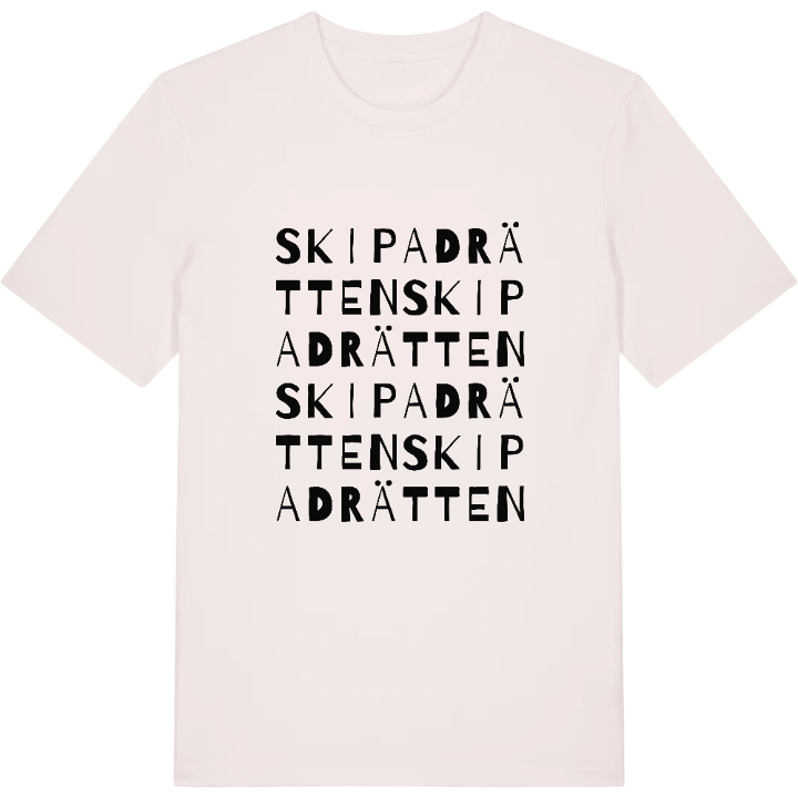 Skipadrätten ordlek t-shirt – t-shirt från PinShirt