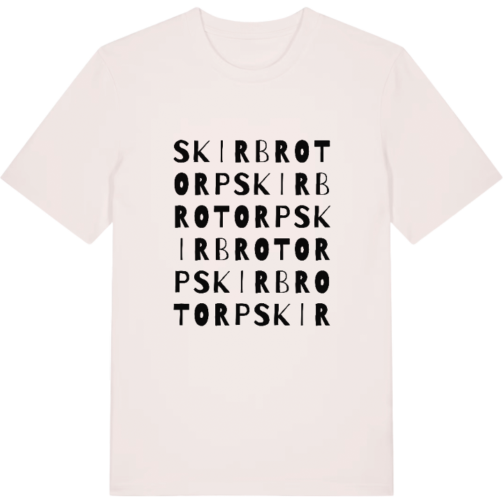 Skirbrotorp ordlek t-shirt – t-shirt från PinShirt