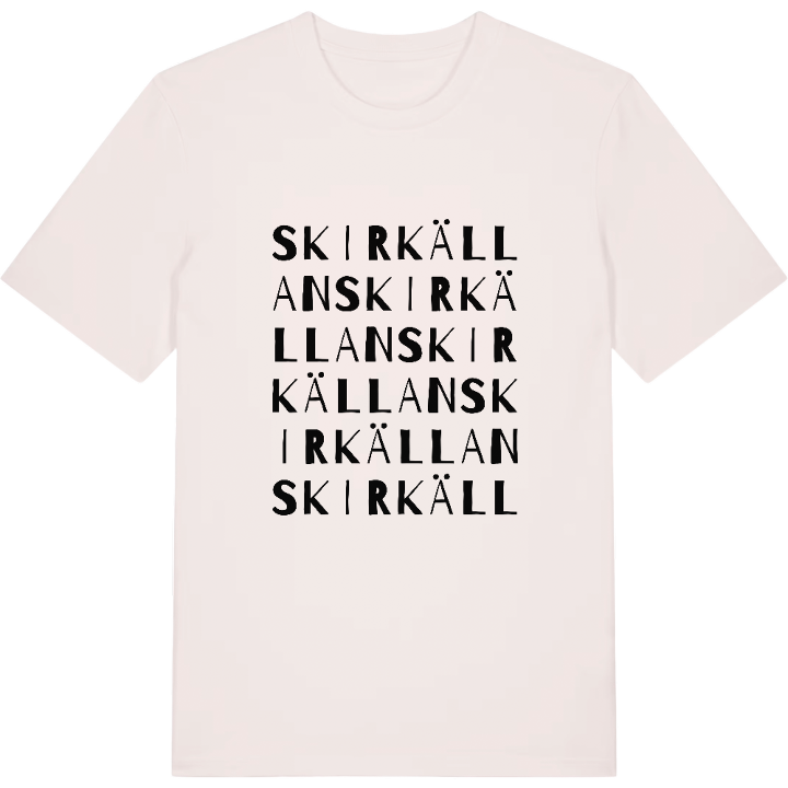 Skirkällan ordlek t-shirt – t-shirt från PinShirt