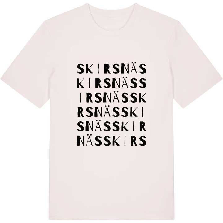Skirsnäs ordlek t-shirt – t-shirt från PinShirt