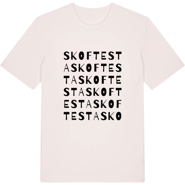 Skoftesta ordlek t-shirt – t-shirt från PinShirt