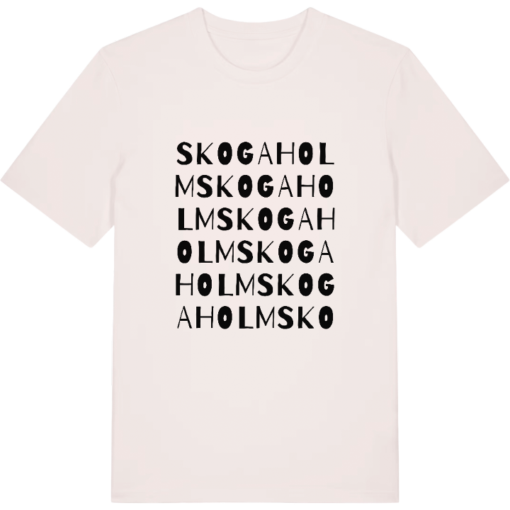 Skogaholm ordlek t-shirt – t-shirt från PinShirt