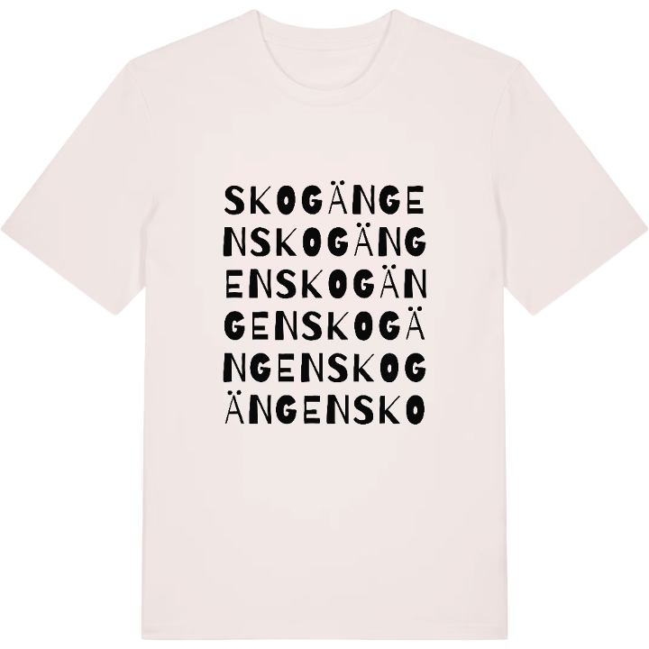 Skogängen ordlek t-shirt – t-shirt från PinShirt