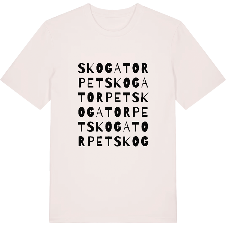 Skogatorpet ordlek t-shirt – t-shirt från PinShirt