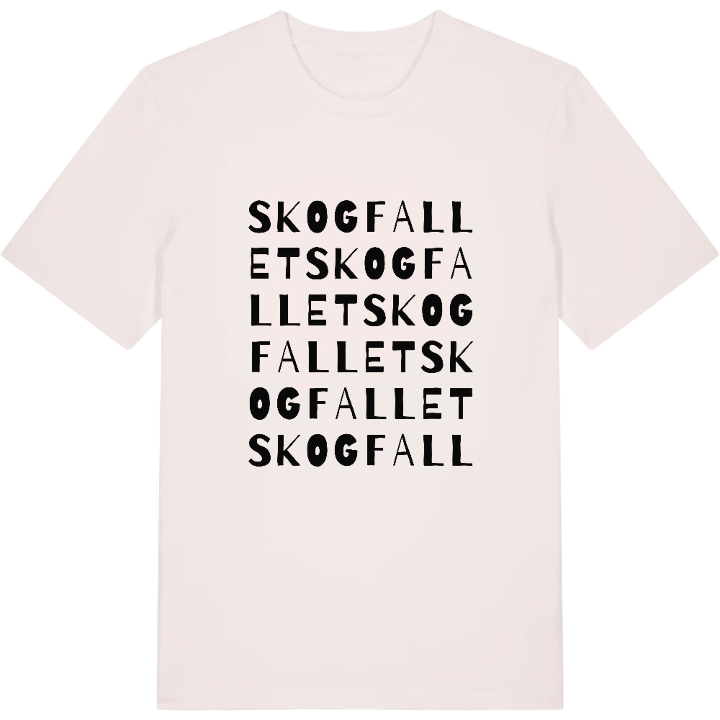 Skogfallet ordlek t-shirt – t-shirt från PinShirt