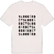 Skoggärdet ordlek t-shirt