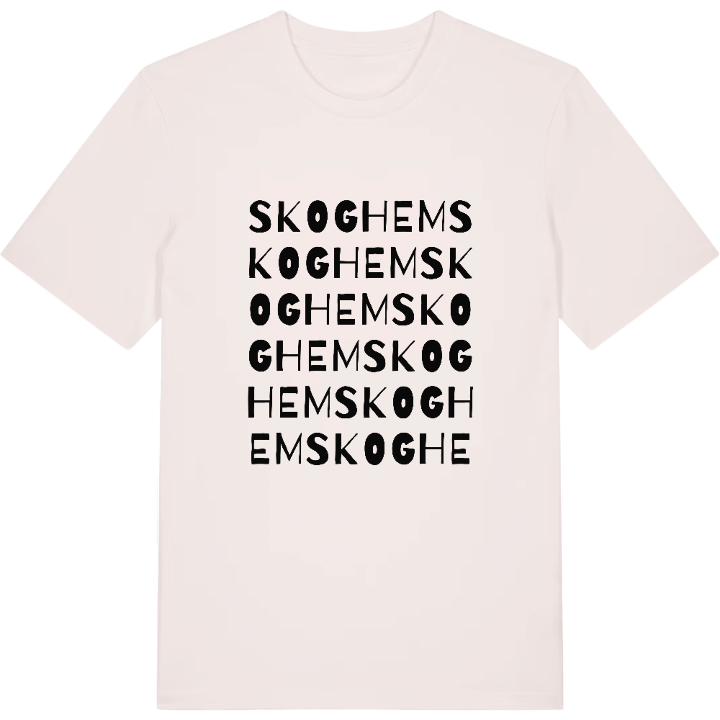 Skoghem ordlek t-shirt – t-shirt från PinShirt