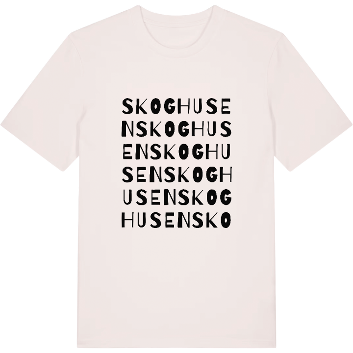 Skoghusen ordlek t-shirt – t-shirt från PinShirt