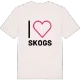 Jag älskar Skogs t-shirt stort tryck