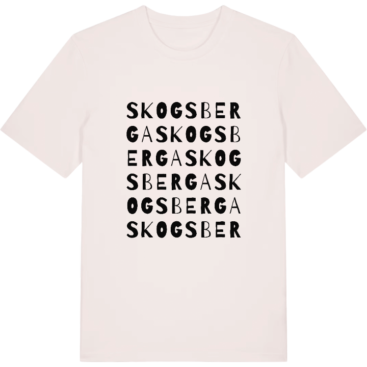Skogsberga ordlek t-shirt – t-shirt från PinShirt