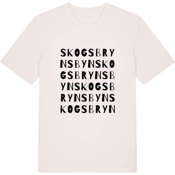 Skogsbrynsbyn ordlek t-shirt – t-shirt från PinShirt