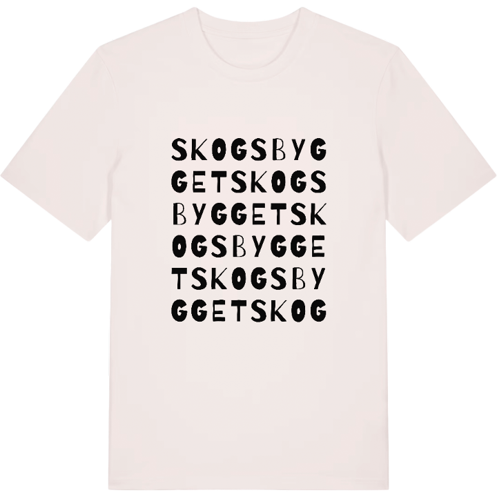 Skogsbygget ordlek t-shirt – t-shirt från PinShirt