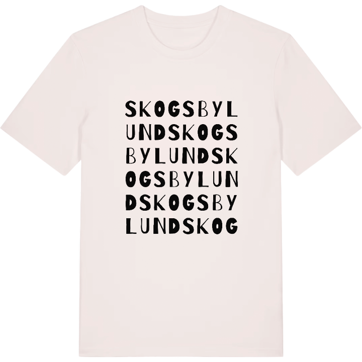 Skogsbylund ordlek t-shirt – t-shirt från PinShirt