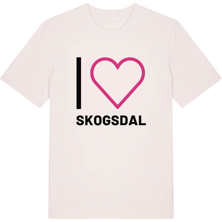 Jag älskar Skogsdal t-shirt stort tryck – t-shirt från PinShirt